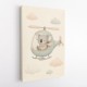 Koala Helicopter Nursery Wall Art 