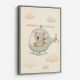 Koala Helicopter Nursery Wall Art 