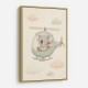 Koala Helicopter Nursery Wall Art 