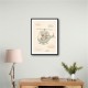 Koala Helicopter Nursery Wall Art 