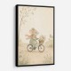 Mouse Bicycle Ride Nursery Wall Art