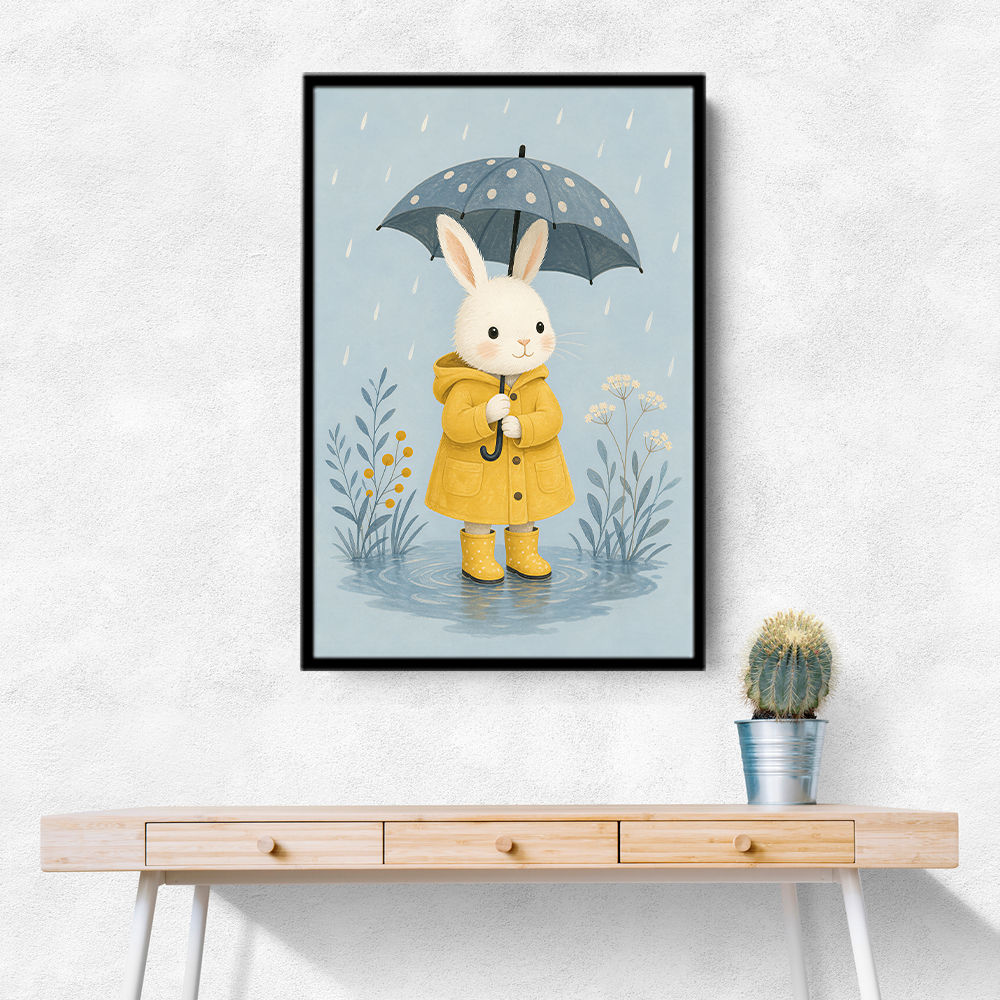 Rabbit in Raincoat