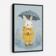 Rabbit in Raincoat