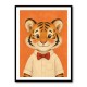 Tiger With Bow Tie