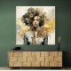 Woman Portrait Collage Wall Art