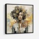 Woman Portrait Collage Wall Art