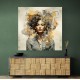 Woman Portrait 2 Collage Wall Art