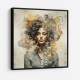 Woman Portrait 2 Collage Wall Art