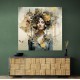 Woman Portrait 4 Collage Wall Art