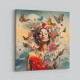 Beauty With Butterfly Crown 3 Collage Wall Art
