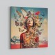 Beauty With Butterfly Crown 4 Collage Wall Art