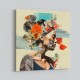 Beauty With Flowers 3 Collage Wall Art