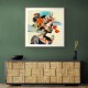 Beauty With Flowers 3 Collage Wall Art