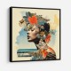 Woman Portrait 6 Collage Wall Art