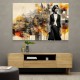 Scenic Watercolour Women 2 Fusion Collage Wall Art