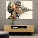 Scenic Watercolour Women 3 Fusion Collage Wall Art