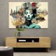 Scenic Watercolour Women 5 Fusion Collage Wall Art