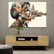 Scenic Watercolour Women 4 Fusion Collage Wall Art