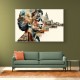 Scenic Watercolour Women 4 Fusion Collage Wall Art