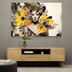 Flowers & Butterfly Women 5 Fusion Collage Wall Art