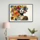 Flowers & Butterfly Women 6 Fusion Collage Wall Art