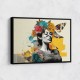Flowers & Butterfly Women 8 Fusion Collage Wall Art