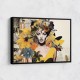 Flowers & Butterfly Women 16 Fusion Collage Wall Art