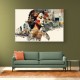 Urban Woman 5 Fusion Collage Wall Art