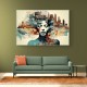 Urban Woman 7 Fusion Collage Wall Art