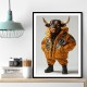 Bitcoin Bull 2 Wall Art