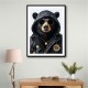 Black Bear Bitcoin Wall Art