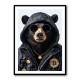 Black Bear Bitcoin Wall Art