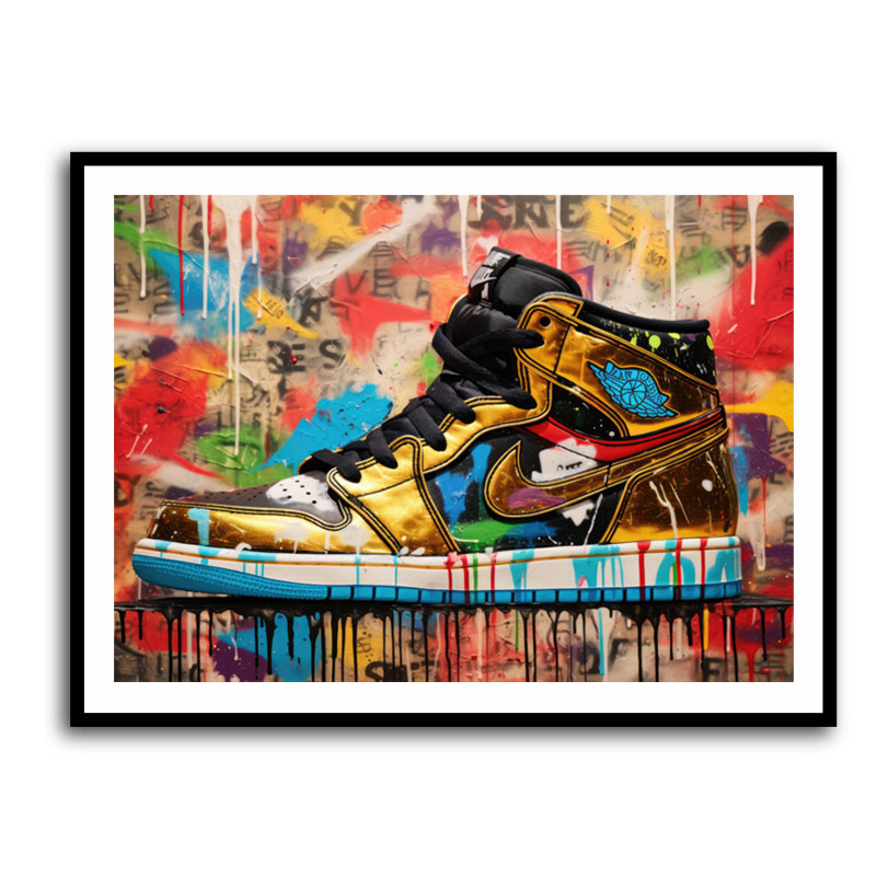 Air Jordan 4 Graffiti Art