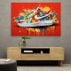 Air Force 1 Sneaker Graffiti Wall Art