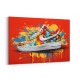 Air Force 1 Sneaker Graffiti Wall Art