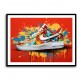 Air Force 1 Sneaker Graffiti Wall Art