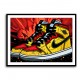 Air Jordan 5 Graffiti Wall Art