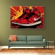 Air Jordan's 7 Graffiti Wall Art