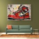 Air Jordan 8 Graffiti Wall Art