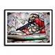 Air Jordan 10 Graffiti Wall Art