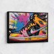 Air Jordan 11 Graffiti Wall Art