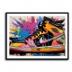 Air Jordan 11 Graffiti Wall Art