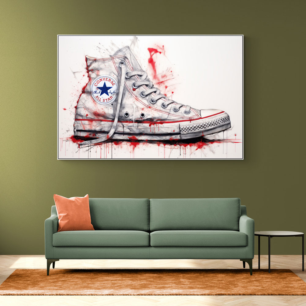Converse Classic's Graffiti Style 1 Wall Art