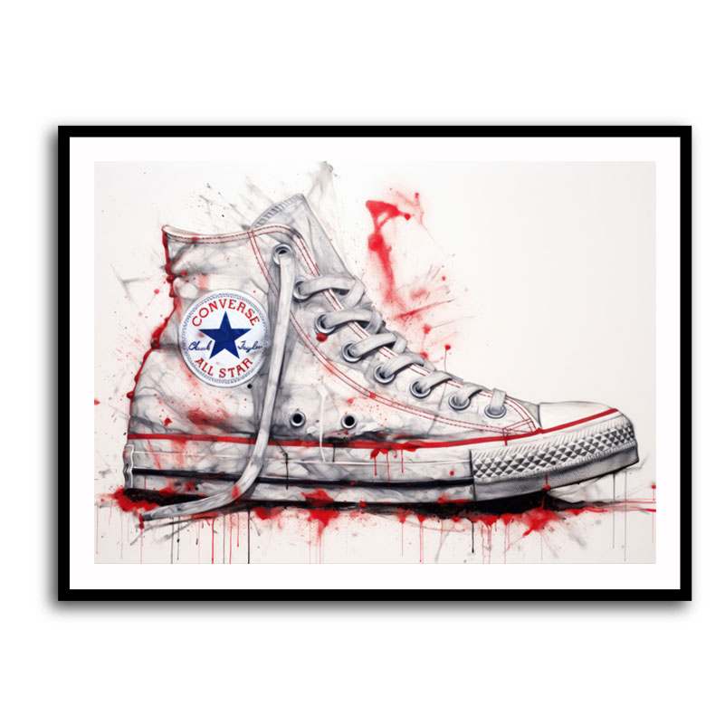 Converse Classic's Graffiti Style 1 Wall Art