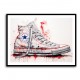 Converse Classic's Graffiti Style 1 Wall Art