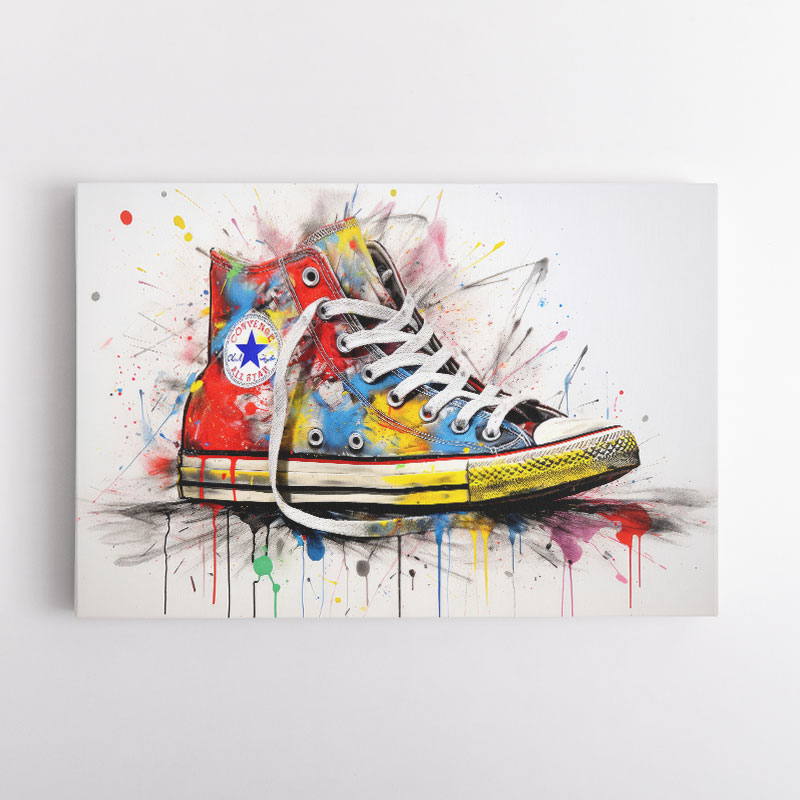 Converse Classic's Graffiti Style 2 Wall Art