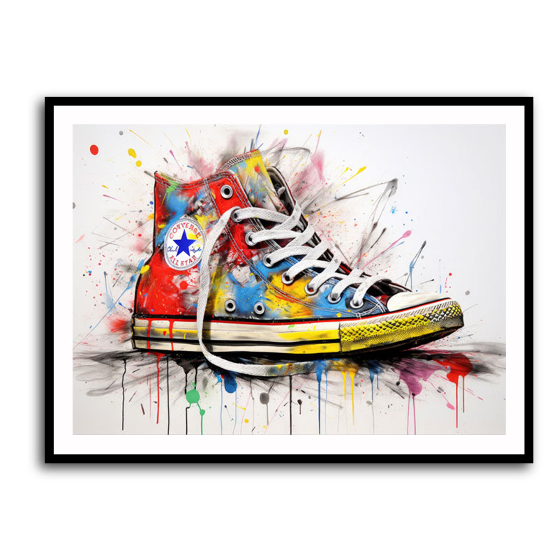 Converse Classic's Graffiti Style 2 Wall Art