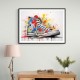 Converse Classic's Graffiti Style 3 Wall Art