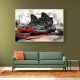 Yeezy Boost 350 Sneakers Graffiti Style 2 Wall Art