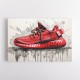 Yeezy Boost 350 Sneakers Graffiti Style 3 Wall Art